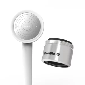 MiniBle i 除氯過濾微氣泡蓮蓬頭+MiniBle Q微氣泡起波器-標準版