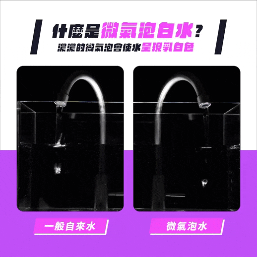 MiniBle X 銷售頁－微氣泡對比